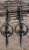 Witch Hand Sword Dangle Earring Pagan Dagger Earrings Gothic Jewelry For Gift