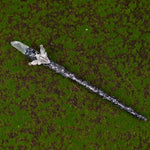 Witch Magic Wand Pagan Triple Crescent Moon Snake Fairy Wands