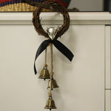 Witch doorbell window hanging decoration rattan wreath amulet Wicca decoration altar decoration Cubone skull bead gift  Wall Decor