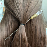 Witchcraft accessories Raw Crystal Hairpin Hair Stick Witch Vintage Gothic Pagan Wedding Bride Princess Gift