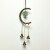 Witches bells door window hanging natural crystal witch decoration Magic Protection Banish Evil Home Pagan charms gothic pendant
