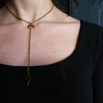 Witchy Necklace Set Brass Moon & Stars Necklace Modern Witch Style Moon Child Gifts Wiccan Gifts Modern Witch Necklace Moon Gift