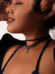 Sacina Gothic Snake Choker Necklace, Zinc Alloy Snake Pendant, Goth Choker, Goth Necklace, Goth Jewelry Gift for Women, Christmas Gift for Women
