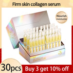 30Pcs Collagen Boost Serum Ceramide Repair Firm Smooth Essence Hyaluronic Acid Anti Wrinkle Aging Whitening Dark Spot Skin Care
