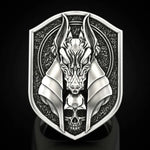 Anubis Egyptian Ring
