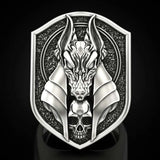 Anubis Egyptian Ring