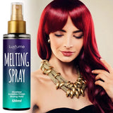 120ml Wig Spray Melting for Lace Glue Quick Drying Spray Long Lasting Invisible Lace Natural Melting Mousse Spray Lace Wig Glue