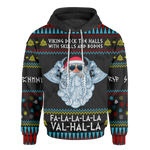 Custom Name Valhalla Viking Hoodies - Personalized Streetwear for Adventurous Souls