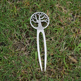 Celtics knot Crescent moon Hair Tree of Life hair fork butterfly heart Hairpin Amulet Spirit Hair Jewelry For Women