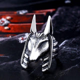 Egypt 7 / Silver Anubis' Ring Ancient Treasures Ancientreasures Viking Odin Thor Mjolnir Celtic Ancient Egypt Norse Norse Mythology