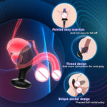 360 Rotation Vibrating Anal Plug 7 Speeds Remote Control Butt Plug Vibrator Prostate Massage Buttplug Sex Toys For Men Women