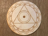 Crystal Grid~Throat Chakra Crystal Grid - Altar Decoration