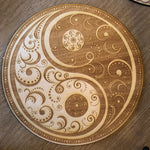 Crystal Grid~Yin Yang Mandala Crystal Grid - Altar Decoration