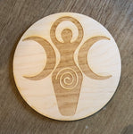Crystal Grid~Goddess Moon Crystal Grid - Altar Decoration