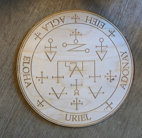 Crystal Grid~Uriel Crystal Grid - Uriel Altar Tabl - Altar Decoration