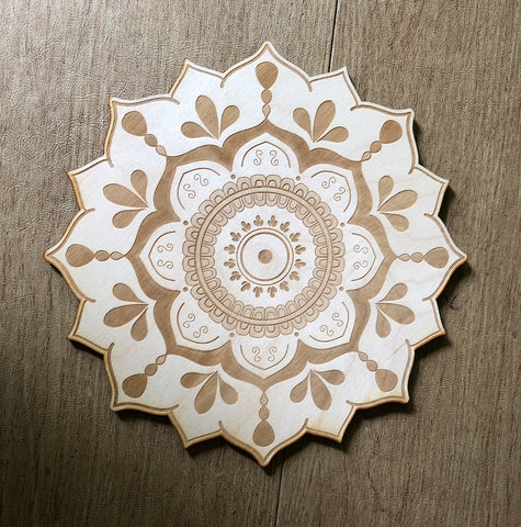 Crystal Grid~Mandala Crystal Grid #18 - Altar Decoration