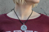 Freemason Square & Compass Eye of Providence Sterling Silver Pendant