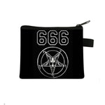 Witch / Voodoo / Wicca Coin Puse Women Wallet Witchcraft / Black Cat Boys Girls Coin Bag Wicca Collection