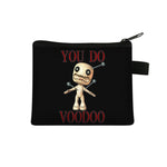 Witch / Voodoo / Wicca Coin Puse Women Wallet Witchcraft / Black Cat Boys Girls Coin Bag Wicca Collection
