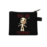 Witch / Voodoo / Wicca Coin Puse Women Wallet Witchcraft / Black Cat Boys Girls Coin Bag Wicca Collection