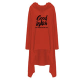 Magic set Letter Letters Print Hoodies For Women Long Irregular Sweatshirts Hoodies Kawaii Femmes Casual 2021 Printing Clothings Street