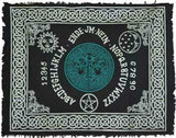 Witchcraft~Tree of Life Ouija Spirit Board Altar Divination Cloth 24" X 30" Wicca Pagan