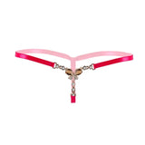 Limited Time Offer Women Sexy Shiny Rhinestone Panties Thongs Open Crotch Seamless Massage Underwear Erotic Lingerie G-string