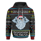 Custom Name Valhalla Viking Hoodies - Personalized Streetwear for Adventurous Souls