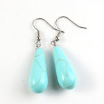 Earrings Natural Stones Crystals | Earrings Women Natural Stone - New Women Jewelry