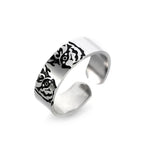 Egyptian Gods Horus Anubis Pharaoh Totem Ring