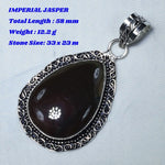 Genuine Labradorite Amethyst Agate Jasper Turquoise Rose Quartz Garnet Pyrite Pendant Sillver Overlay Copper