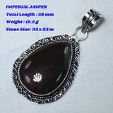 Genuine Labradorite Amethyst Agate Jasper Turquoise Rose Quartz Garnet Pyrite Pendant Sillver Overlay Copper