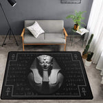 Black Celestial Moon/Stars/Sun/Area Rug Witch Goth Gothic Pagan Wiccan Tarot Cards Astrology Witchcraft Supplies Mandala Carpet| |