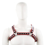Fetish Gay Bdsm Leather Chest Harness Men Adjustable Sexual Body Bondage Cage Harness Belts Rave Gay Clothing For Adult Sex - Exotic Tanks