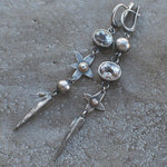 Earrings Dragon Stones | Dragon Drop Earrings Women | Gothic Earrings Stone - Trendy