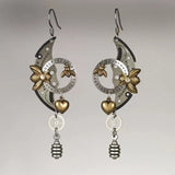Earrings Dragon Stones | Dragon Drop Earrings Women | Gothic Earrings Stone - Trendy