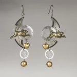 Earrings Dragon Stones | Dragon Drop Earrings Women | Gothic Earrings Stone - Trendy