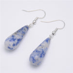 Earrings Natural Stones Crystals | Earrings Women Natural Stone - New Women Jewelry