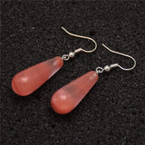 Earrings Natural Stones Crystals | Earrings Women Natural Stone - New Women Jewelry