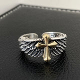 Egyptian Gods Horus Anubis Pharaoh Totem Ring
