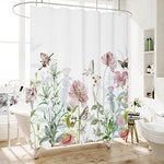 Shower Curtain - Print Polyester Fabric Waterproof Shower Curtain by iLiveX, Machine Washable, Hooks Included, Bathroom Decoration, 72"x72", Black White Sun Moon Stars Mysterious Wizard Tarot