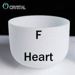 8inch Note Perfect Sound C/d/e/f/g/a/b Chakra Frosted Quartz Crystal Singing Bowl 8&quot; Meditation - Bells &amp; Chimes
