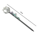 Crystal Magic Witch Wands Pagan Wizard Natural Raw Stones Quartz Power Mineral Witchcraft Wicca Altar Pendulum Home Decoration