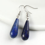 Earrings Natural Stones Crystals | Earrings Women Natural Stone - New Women Jewelry