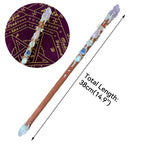 Crystal Magic Witch Wands Pagan Wizard Natural Raw Stones Quartz Power Mineral Witchcraft Wicca Altar Pendulum Home Decoration