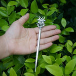 Celtics knot Crescent moon Hair Tree of Life hair fork butterfly heart Hairpin Amulet Spirit Hair Jewelry For Women