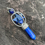 Pendant Stone Star | Amethyst Pendulum Necklace | Pendulum Crystal Necklace - Pendant
