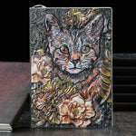 3D Three-dimensional Dragon A5 Notebook European Retro Thickened Pu Embossed Notepad Diary Business Gift Office Supplies