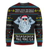 Custom Name Valhalla Viking Hoodies - Personalized Streetwear for Adventurous Souls