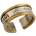 Egyptian Gods Horus Anubis Pharaoh Totem Ring